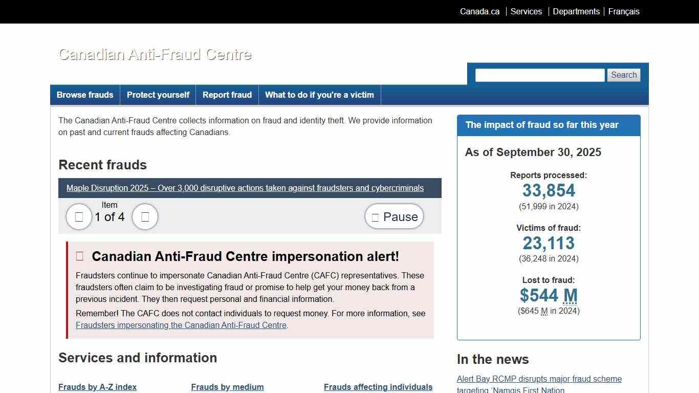 Canadian Anti-Fraud Centre